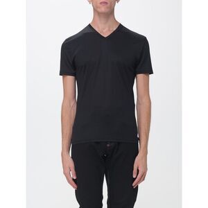 Gucci Men Slim Fit V-Neck Modal Blend T-Shirt Gucci